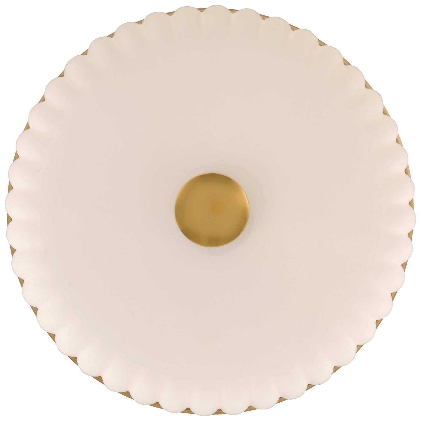 Access Daniella 3CCT LED Flush Mt, Antique Brass/Opal