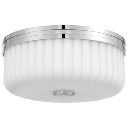 Access Lighting Daniella 3CCT LED Flush Mount, Chrome/Opal