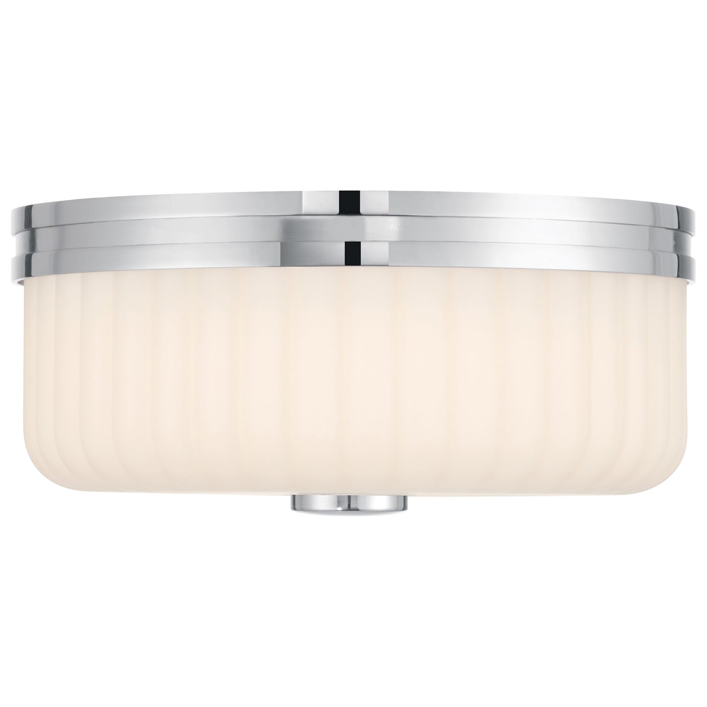 Access Lighting Daniella 3CCT LED Flush Mount, Chrome/Opal