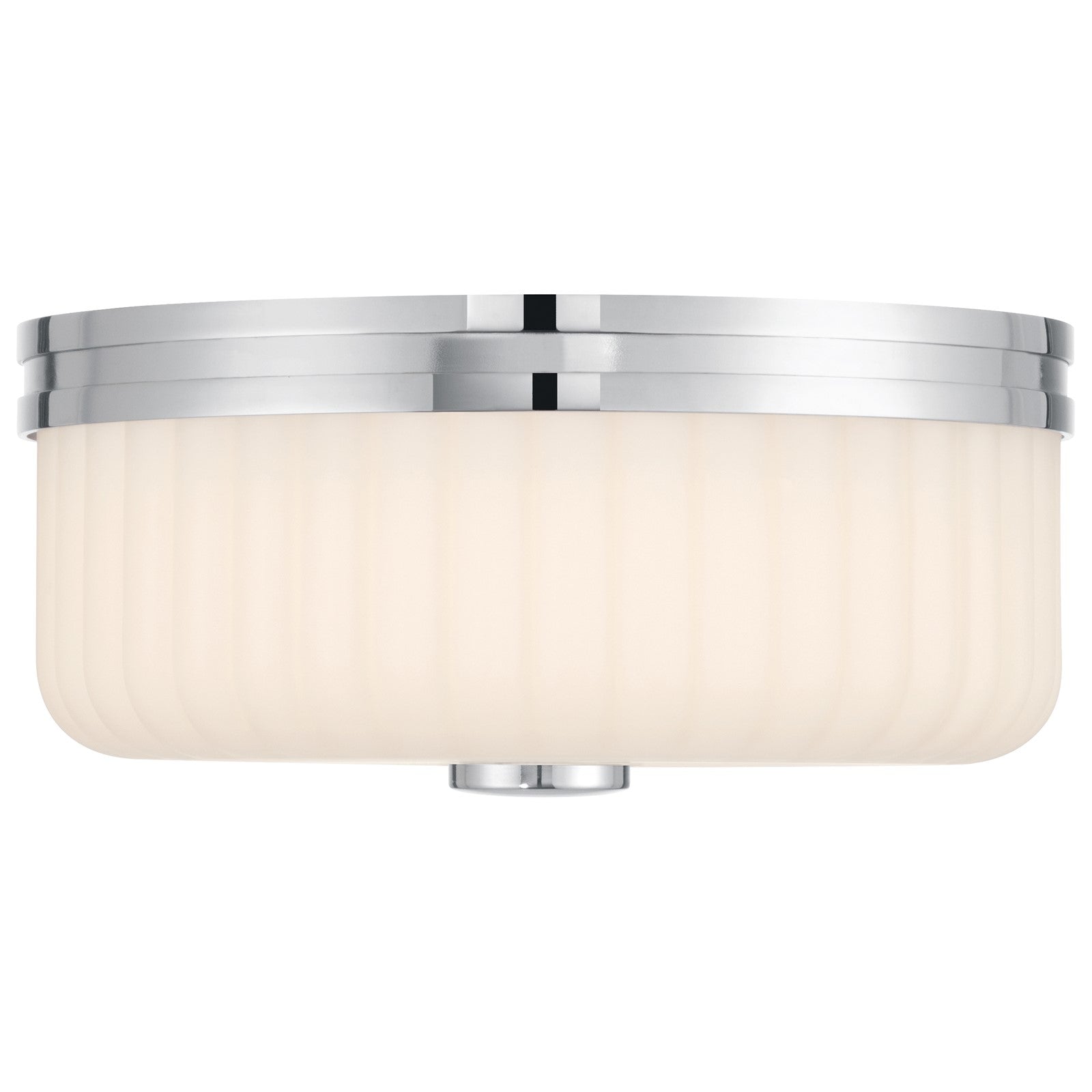 Access Lighting Daniella 3CCT LED Flush Mount, Chrome/Opal