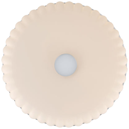 Access Lighting Daniella 3CCT LED Flush Mount, Chrome/Opal