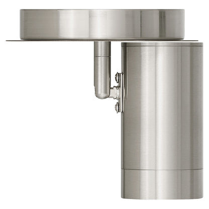 Access Prado 1Lt Adjustable LED Flush Mt, Steel/Steel