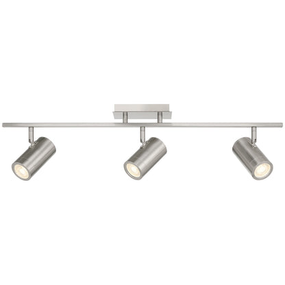 Access Prado 3Lt Adjustable LED Track, Steel/Steel