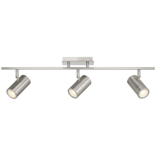 Access Prado 3Lt Adjustable LED Track, Steel/Steel
