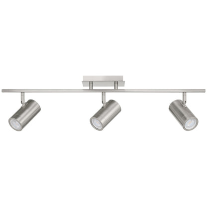 Access Prado 3Lt Adjustable LED Track, Steel/Steel