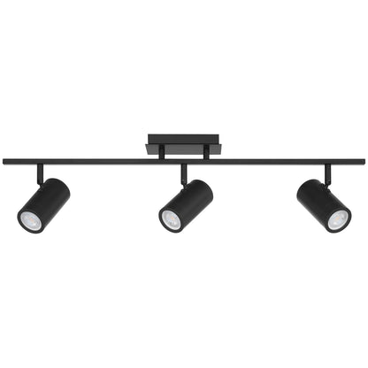 Access Prado 3Lt Adjustable LED Track, Matte Black/Matte Black