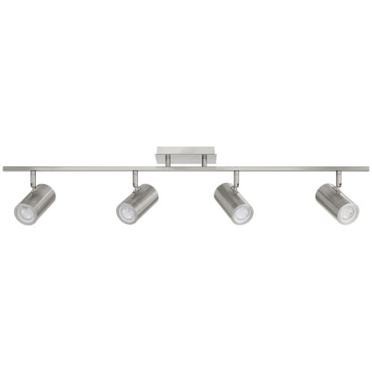 Access Prado 4Lt Adjustable LED Track, Steel/Steel