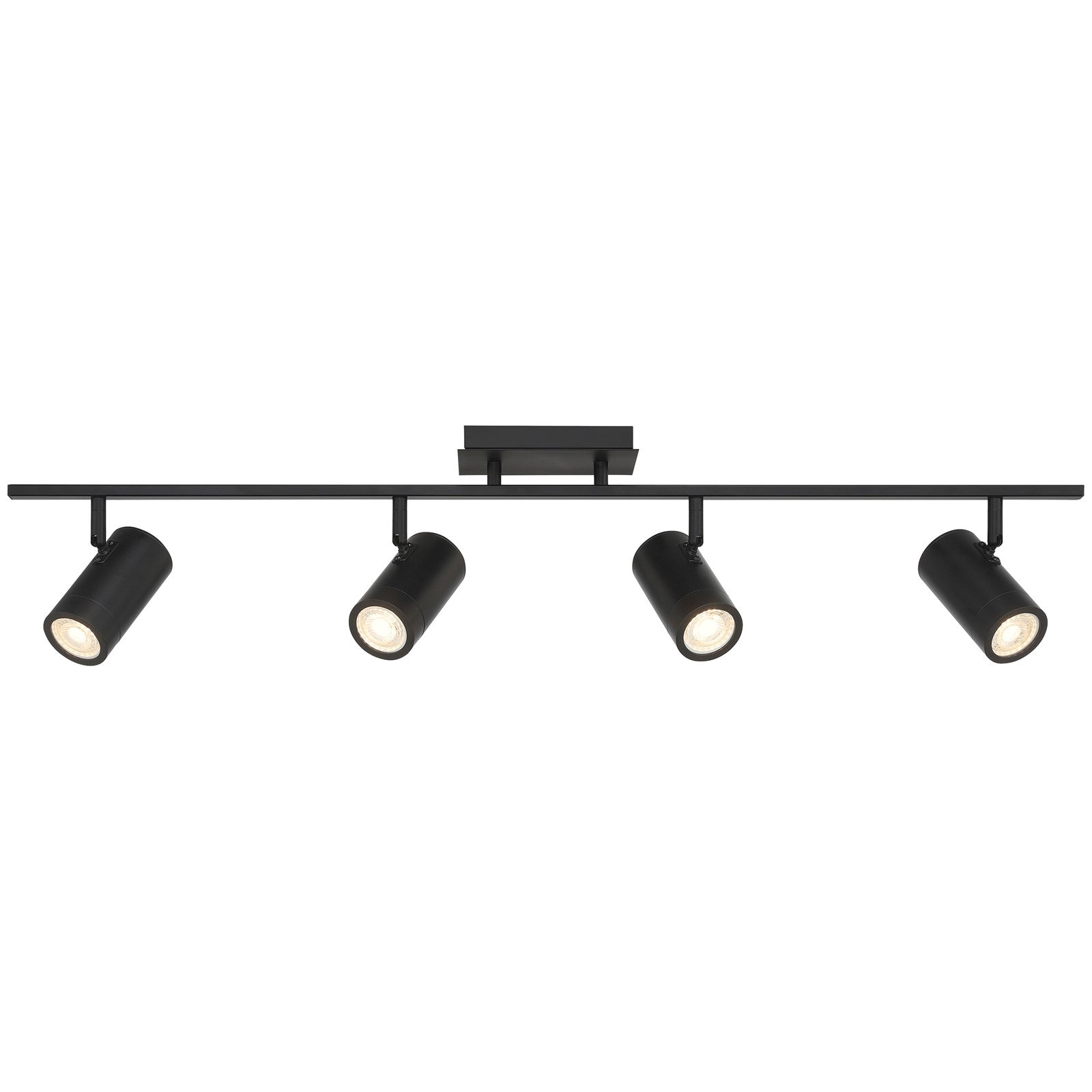 Access Prado 4Lt Adjustable LED Track, Matte Black/Matte Black