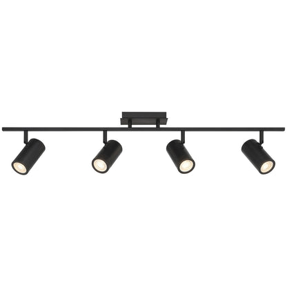Access Prado 4Lt Adjustable LED Track, Matte Black/Matte Black