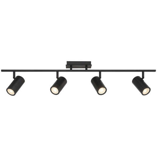 Access Prado 4Lt Adjustable LED Track, Matte Black/Matte Black