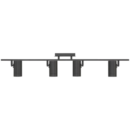 Access Prado 4Lt Adjustable LED Track, Matte Black/Matte Black