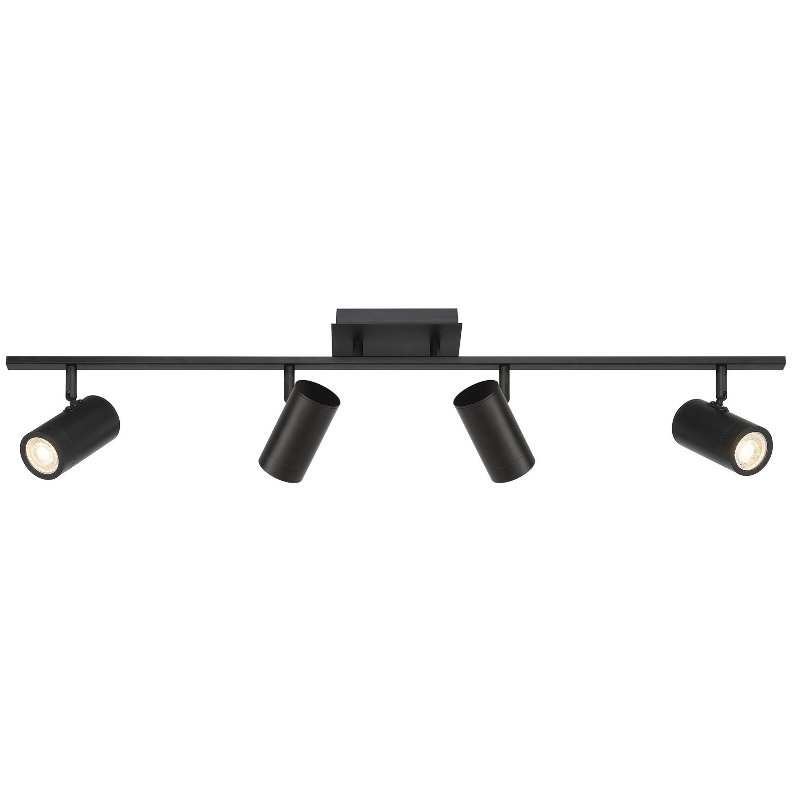 Access Prado 4Lt Adjustable LED Track, Matte Black/Matte Black