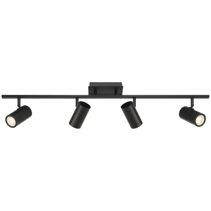 Access Prado 4Lt Adjustable LED Track, Matte Black/Matte Black