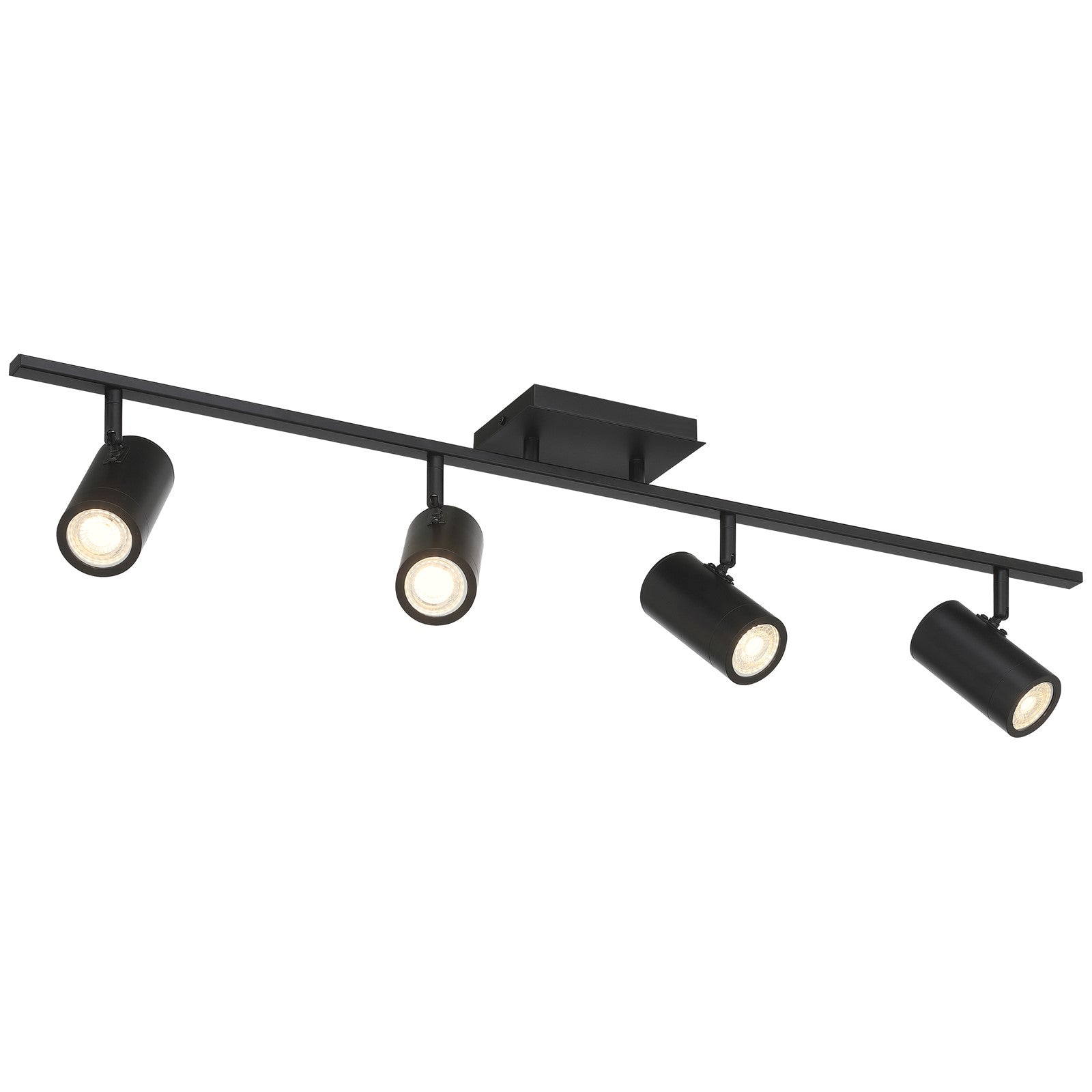 Access Prado 4Lt Adjustable LED Track, Matte Black/Matte Black