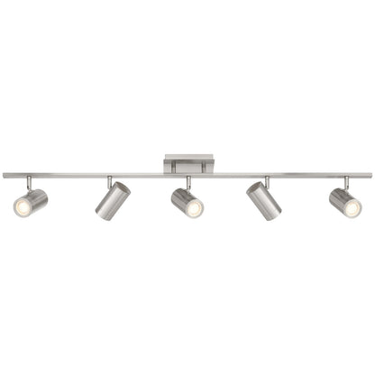 Access Prado 5Lt Adjustable LED Track, Steel/Steel