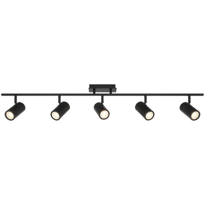 Access Prado 5Lt Adjustable LED Track, Matte Black/Matte Black