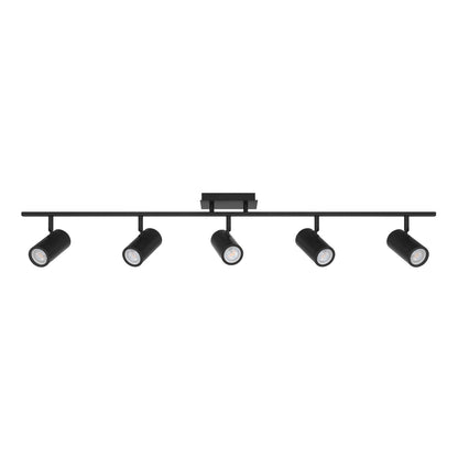 Access Prado 5Lt Adjustable LED Track, Matte Black/Matte Black
