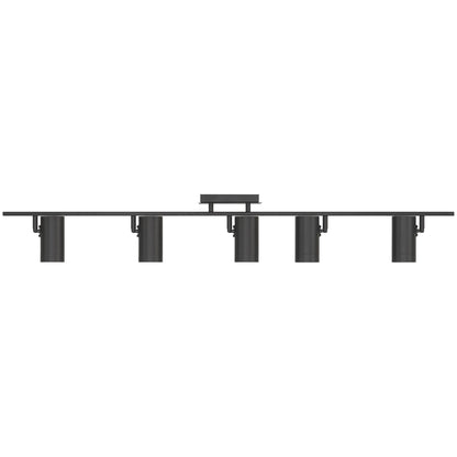 Access Prado 5Lt Adjustable LED Track, Matte Black/Matte Black