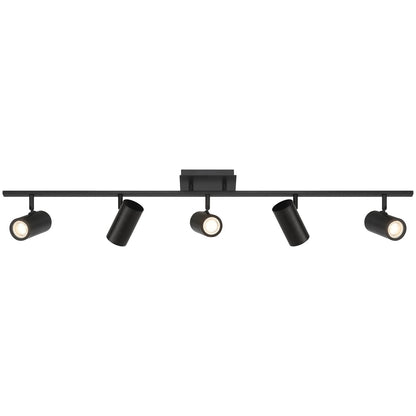 Access Prado 5Lt Adjustable LED Track, Matte Black/Matte Black