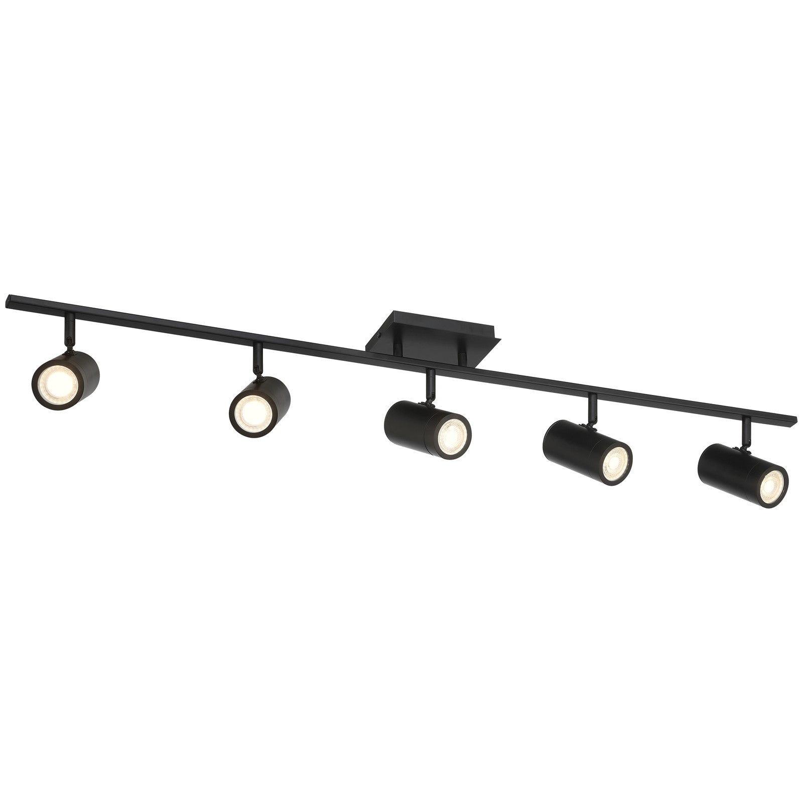 Access Prado 5Lt Adjustable LED Track, Matte Black/Matte Black