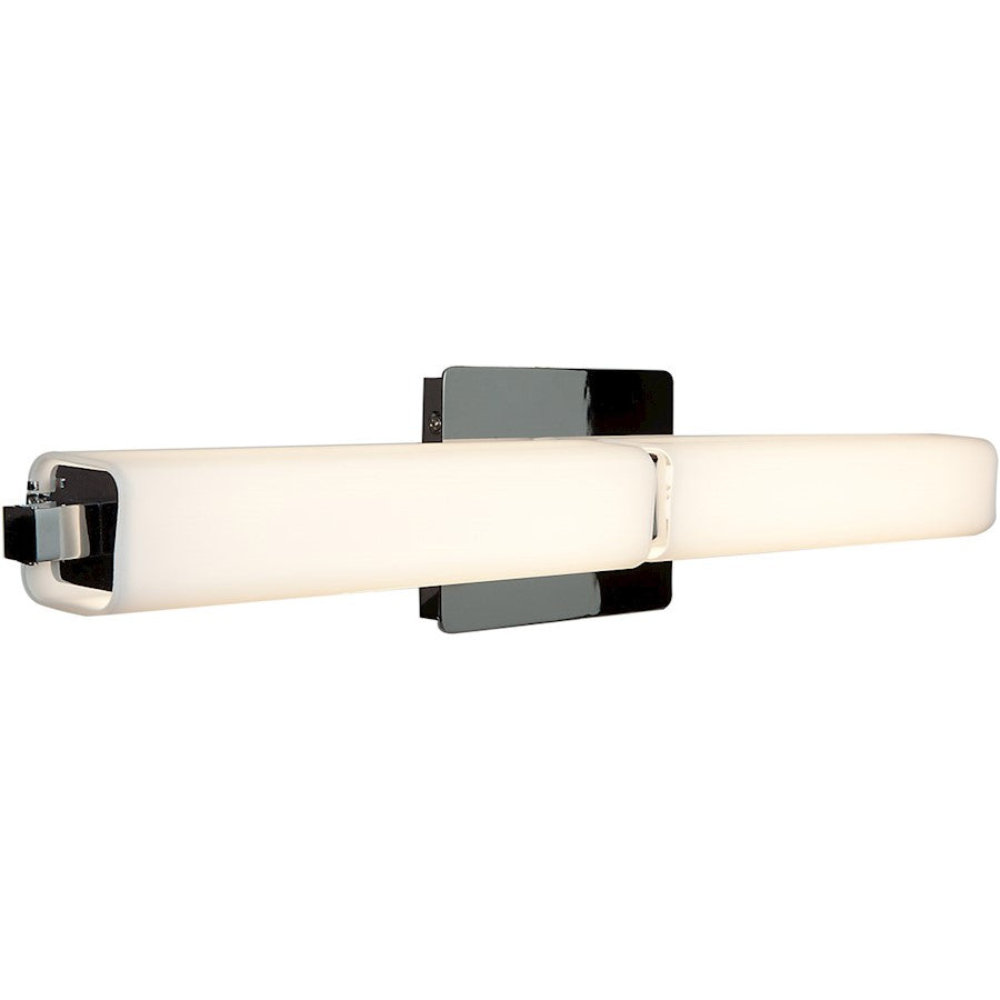 2 Light Bathroom Vanity Light, Chrome
