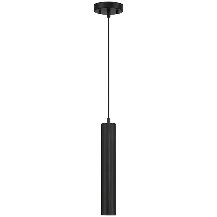 Access Lighting Rex 1 Light LED Pendant, Matte Black