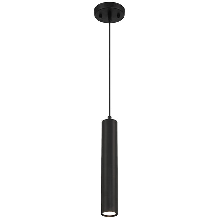 Access Lighting Rex 1 Light LED Pendant, Matte Black