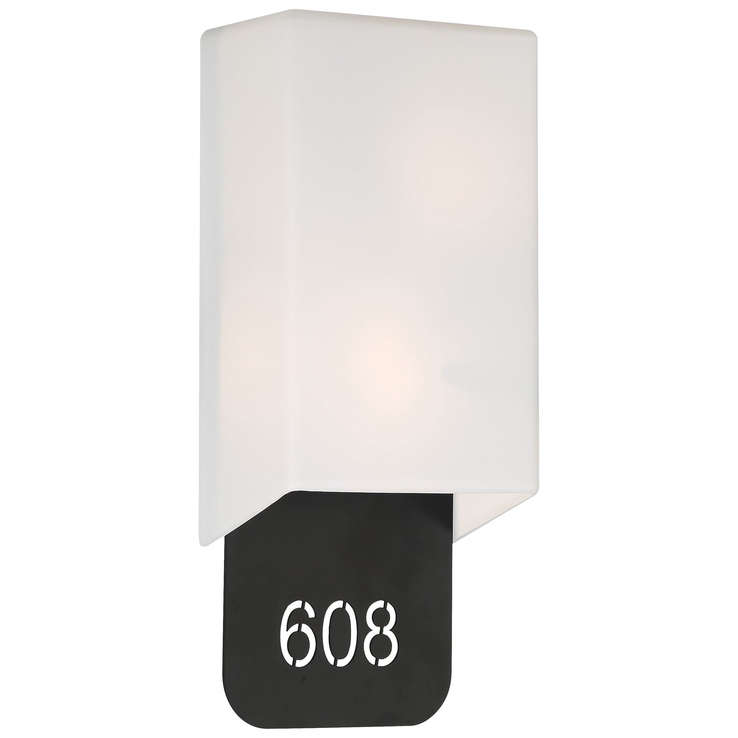 Access Lighting Décor 2Lt LED Address Light/Braille, Black/Opal