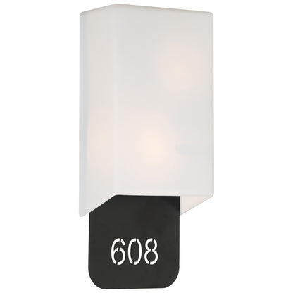 Access Lighting Décor 2Lt LED Address Light/Braille, Black/Opal
