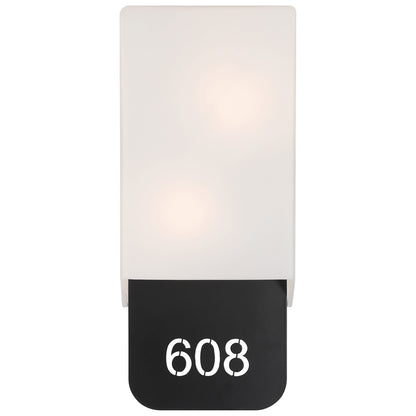 Access Lighting Décor 2Lt LED Address Light/Braille, Black/Opal