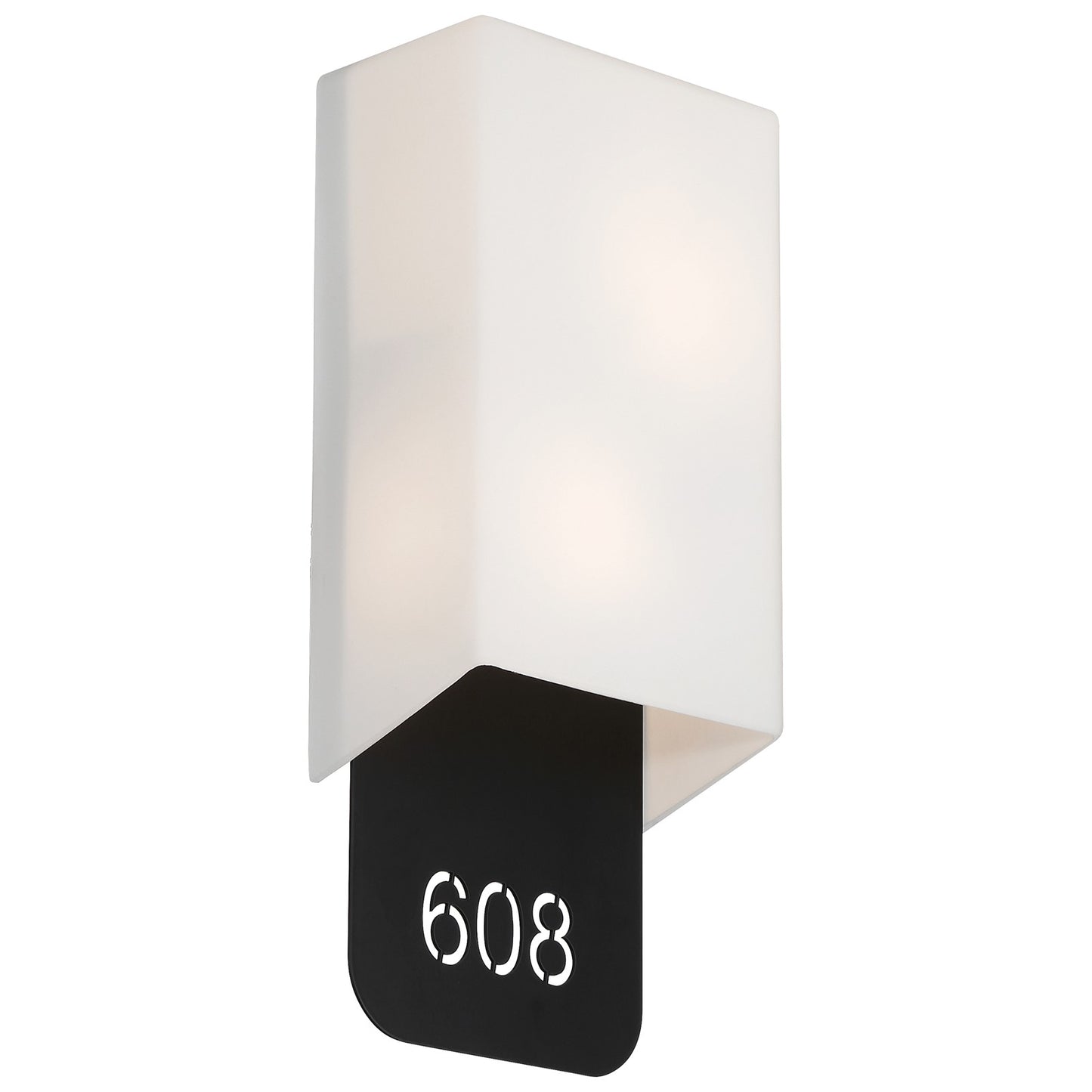 Access Lighting Décor 2Lt LED Address Light/Braille, Black/Opal