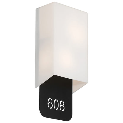 Access Lighting Décor 2Lt LED Address Light/Braille, Black/Opal