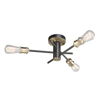 Artcraft Tribeca 3 Light Flush Mount