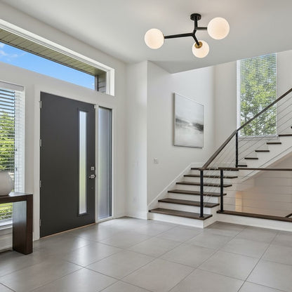 Pendant, Black/Harvest Brass