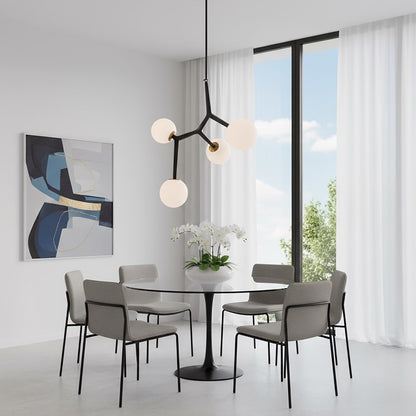 Pendant, Black/Harvest Brass