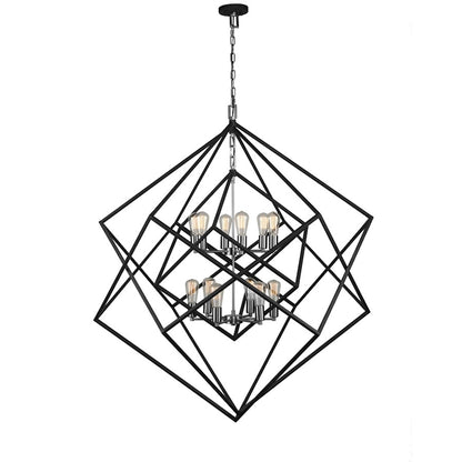 12 Light 53" Chandelier