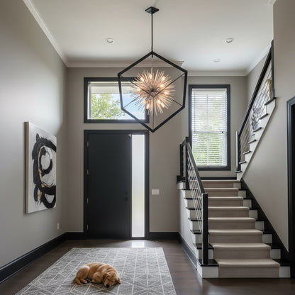 12 Light 38" Chandelier