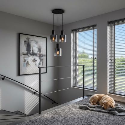 3 Light 98" Chandelier