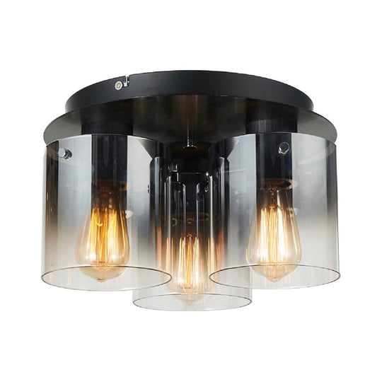 Artcraft Henley 3 Light 8" Flush Mount