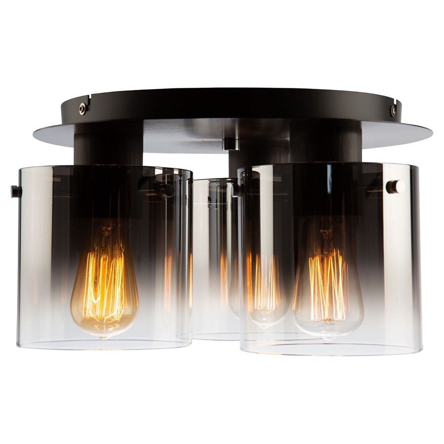 Artcraft Henley 3 Light 8" Flush Mount