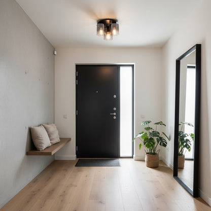 Artcraft Henley 3 Light 8" Flush Mount