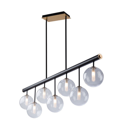 Artcraft Aurelia Island Light, Matte Black/Brass