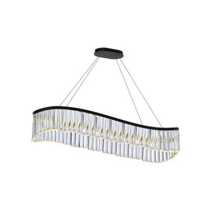Artcraft Jules LED Island Light, Black - AC12204BK