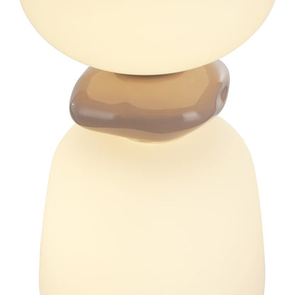 Artcraft Strata 1Lt LED 20" Pendant, Satin Nickel/Acid Opal