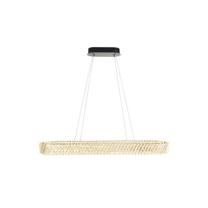 Artcraft Alya Light Pendant, Polished Nickel/Clear