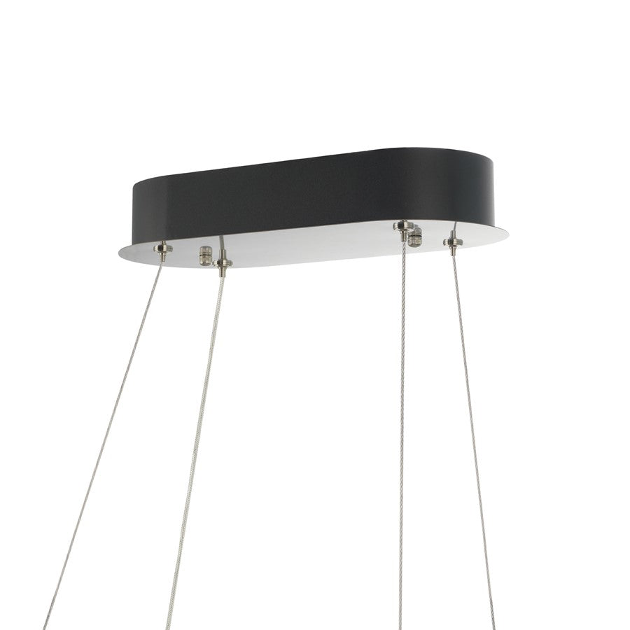 Artcraft Alya Light Pendant, Polished Nickel/Clear