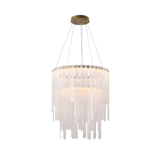 Artcraft Roselle Light Chandelier, Legacy Brass/Piastra - AC6125LB