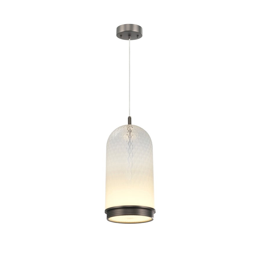 Artcraft Nebulosa Light Pendant, Graphite/Clear/Diamond White - AC6220CL