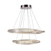 Artcraft Stella 1 Light 90W Chandelier, Satin Nickel/Clear - AC6723SN