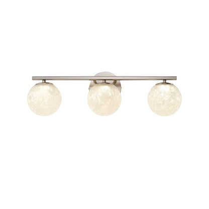 Artcraft Forma 3Lt LED Wall Sconce, Brushed Nickel/Ice - AC6963BN
